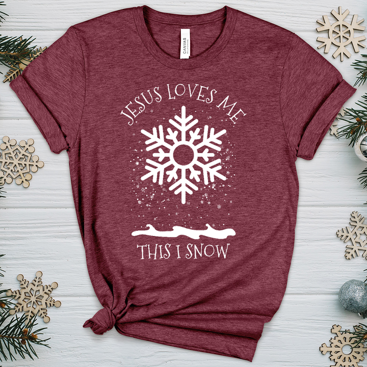 This I Snow Heathered Tee