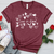 Love Is Kind Scattered Hearts Heathered Tee