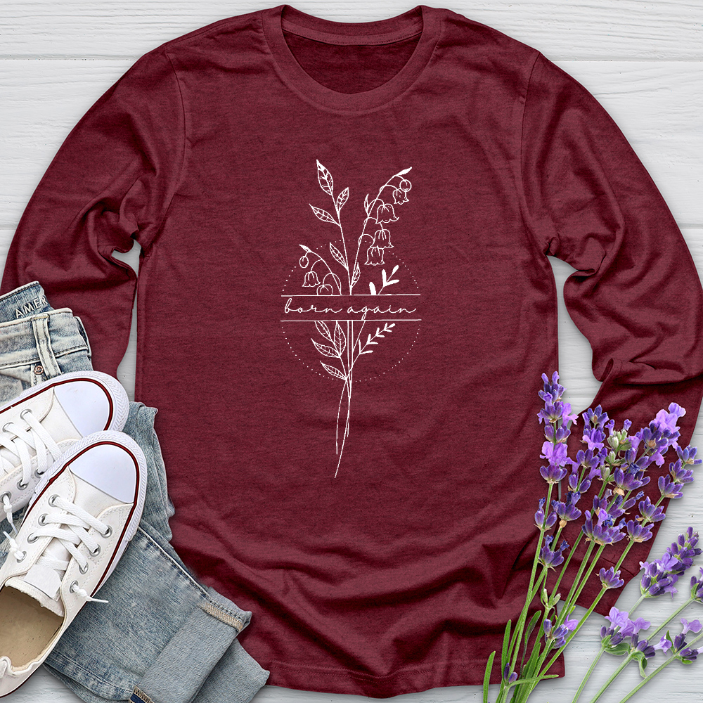 Born Again Flower Long Sleeve Tee