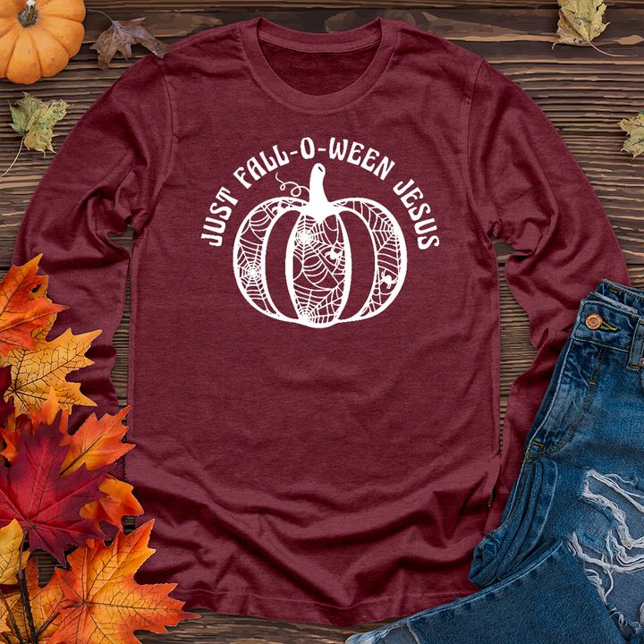 Fall-o-ween Jesus Long Sleeve Tee