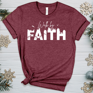 Walk by Faith Wilderness 02 Heathered Tee