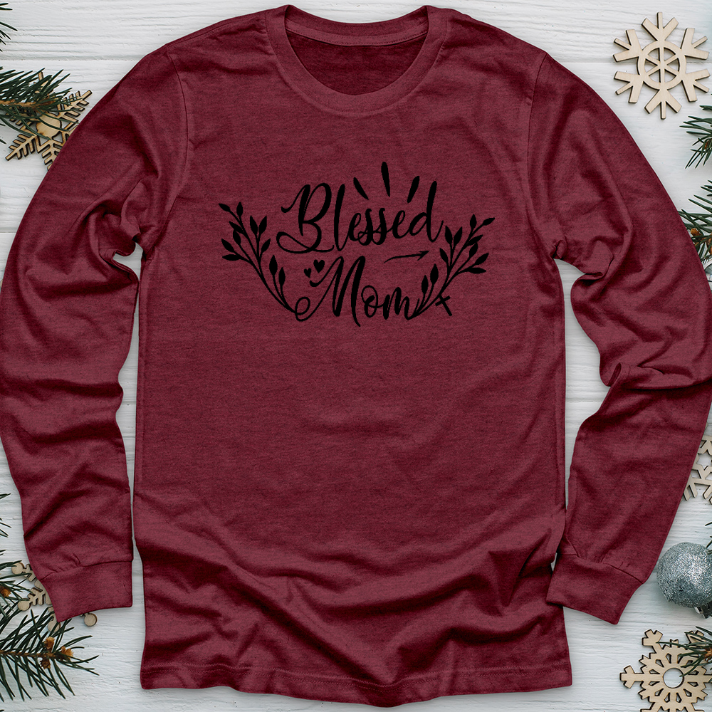 Blessed Mom Long Sleeve Tee