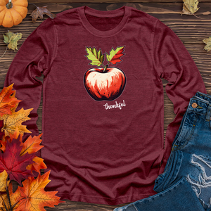 Vintage Canadian Maple Apple Long Sleeve Tee