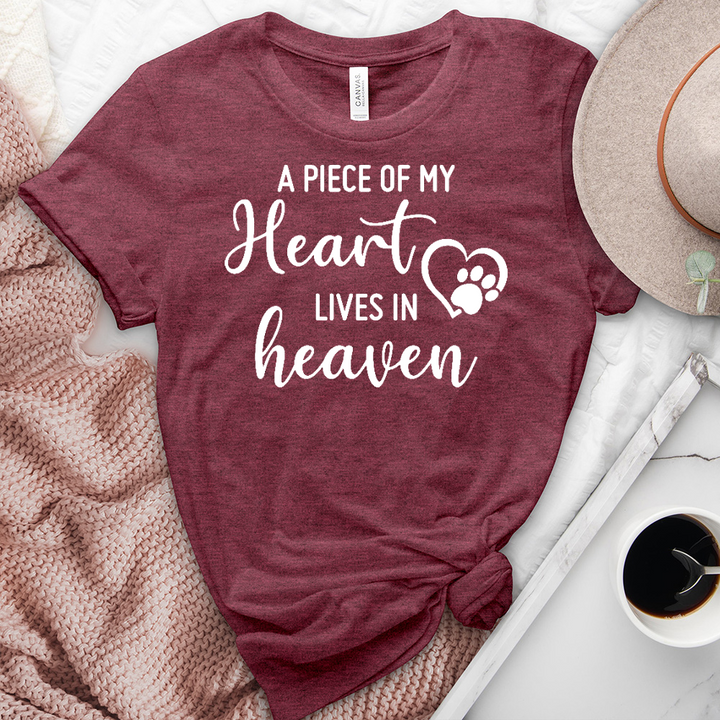 A Piece Of My Heart Heathered Tee