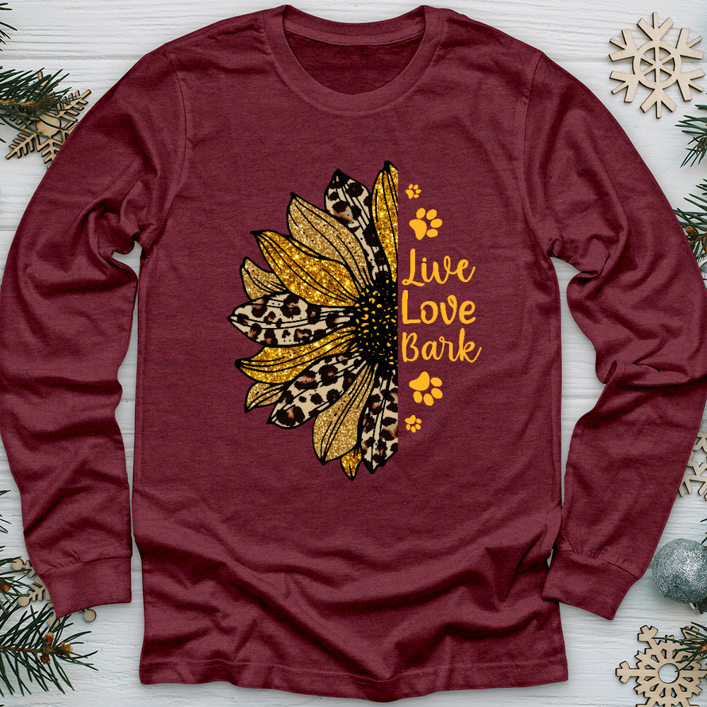 Live Love Bark Long Sleeve Tee