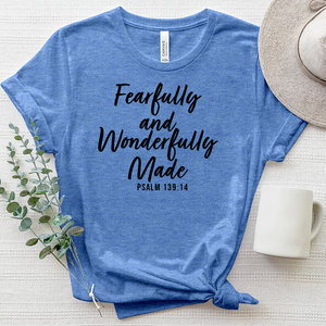 Fearfully and Wonderfully Made Heathered Tee