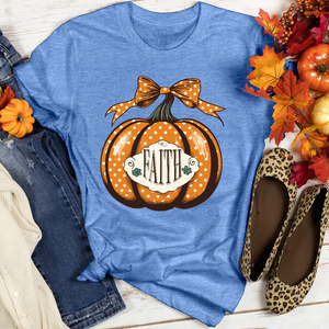 Spotted Faith Pumpkin Heathered Tee