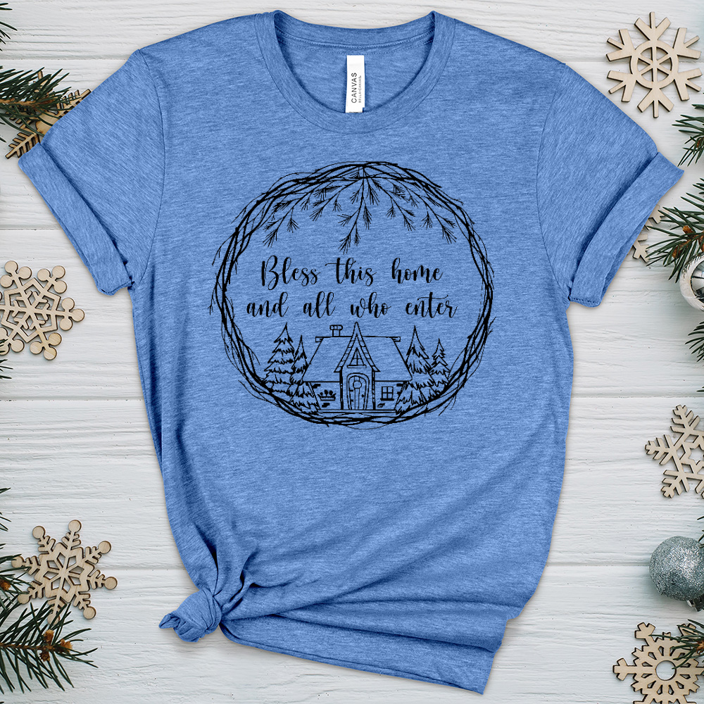 Bless This Home Heathered Tee