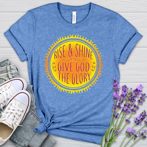 Rise & Shine Heathered Tee