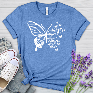 Butterflies Appear Heathered Tee