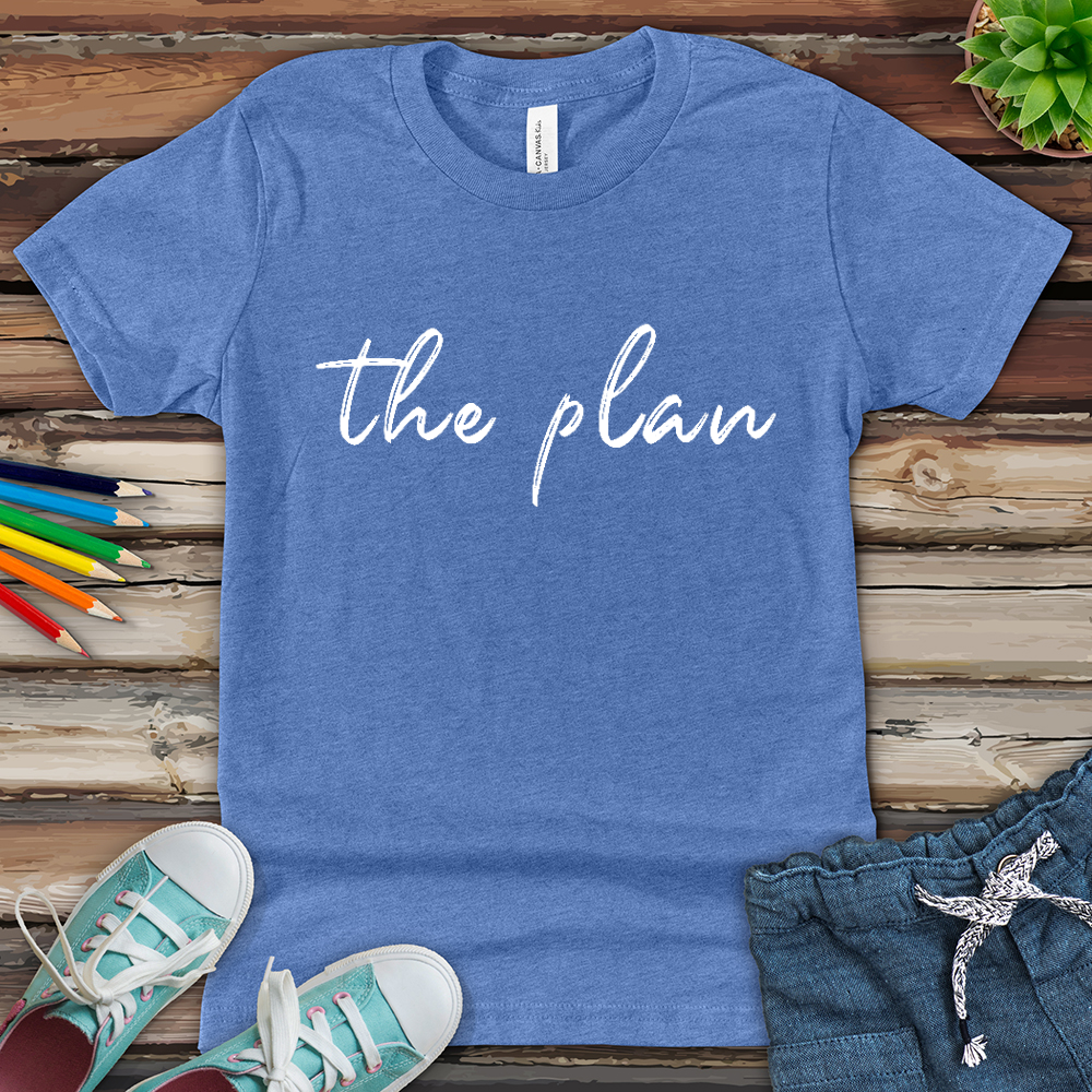 The Plan Youth Heathered Tee
