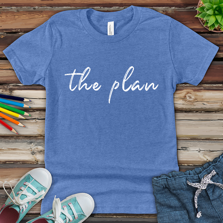 The Plan Youth Heathered Tee