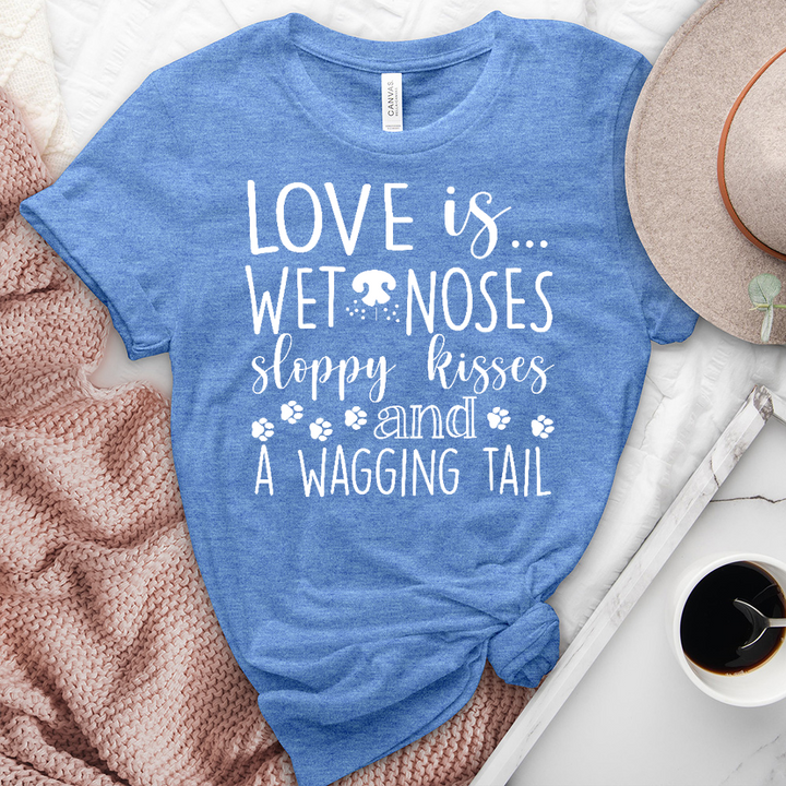 Love Is Heathered Tee