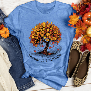 Thankful Harvest Celebration Heathered Tee