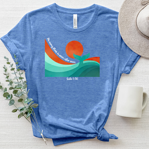 Wave After Wave Heathered Tee