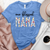 One Blessed Nana Heathered Tee