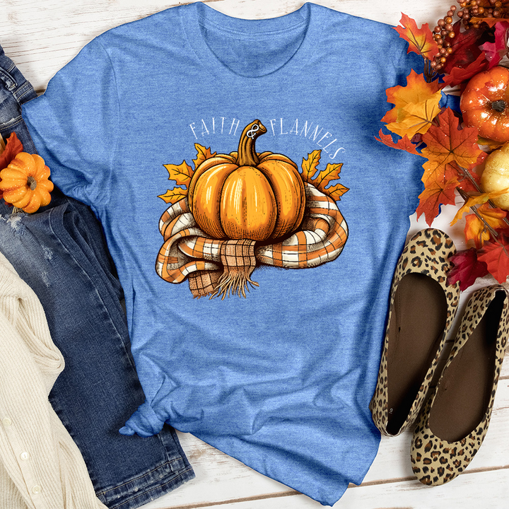 Faith & Flannels Heathered Tee