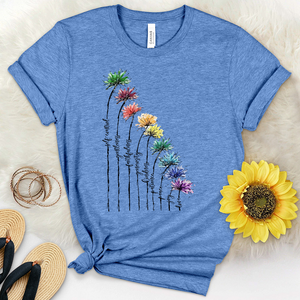 Fruits Of The Spirit Dandelions Heathered Tee