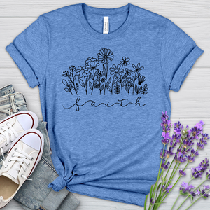 Faith Garden Heathered Tee