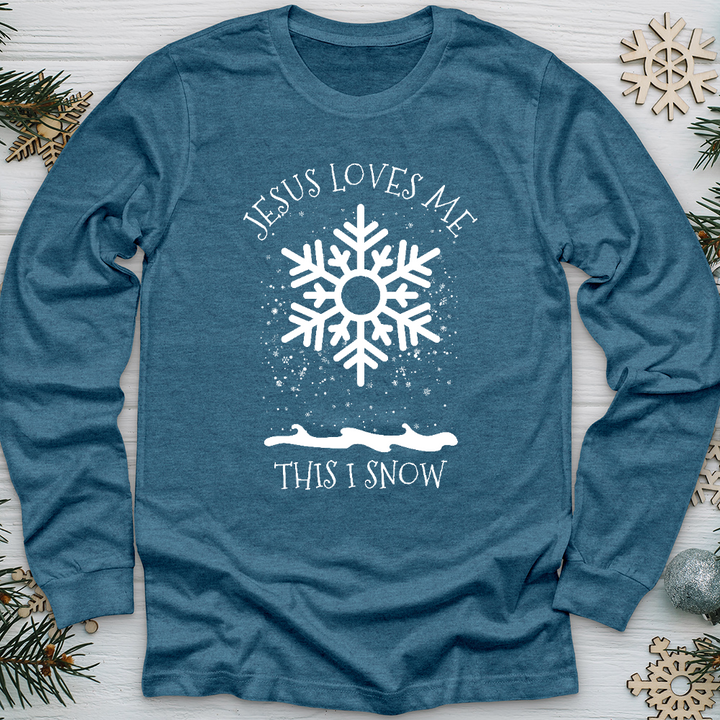 This I Snow Long Sleeve Tee