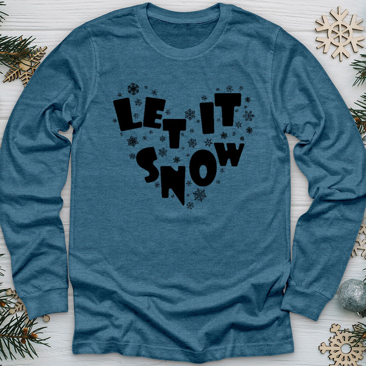 Let It Snow Long Sleeve Tee