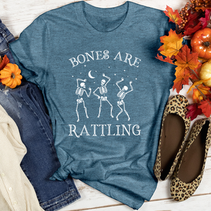 Bones Are Rattling Heathered Tee