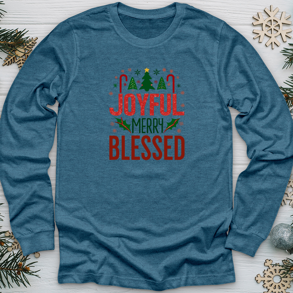 Joyful Scene Long Sleeve Tee