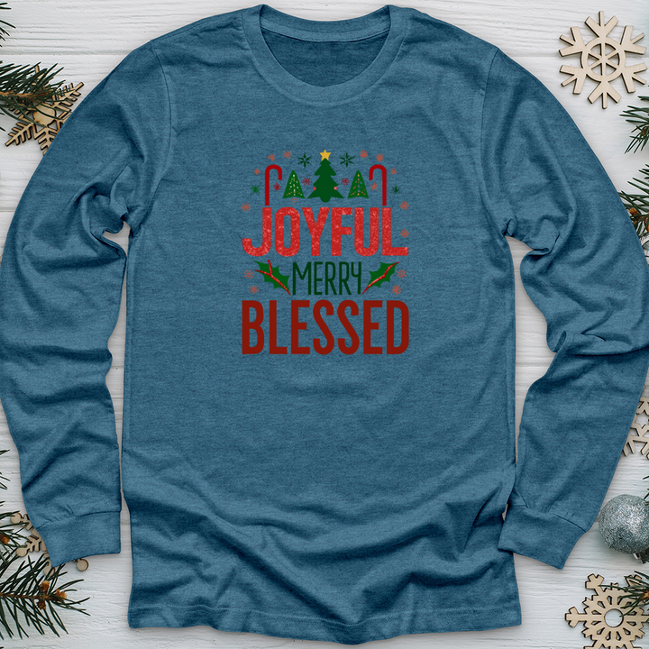 Joyful Scene Long Sleeve Tee