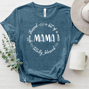 Mama Is Circle Heathered Tee