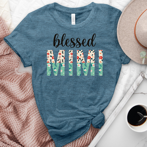 Blessed Mimi Heathered Tee