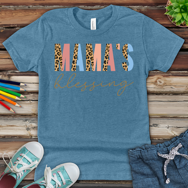 Mama's Blessing Youth Heathered Tee