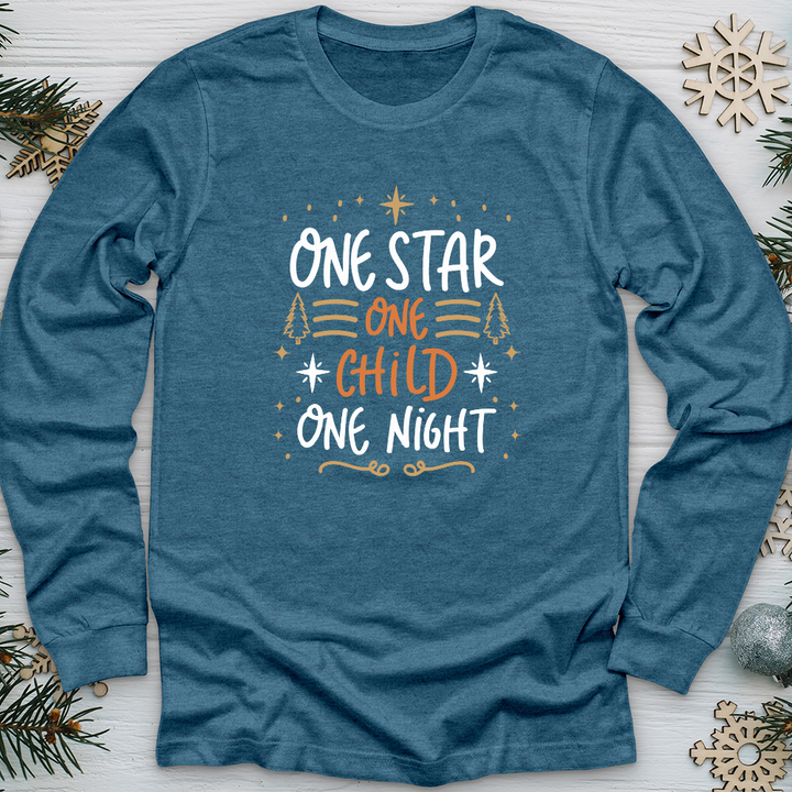 One Star One Child One Night Long Sleeve Tee