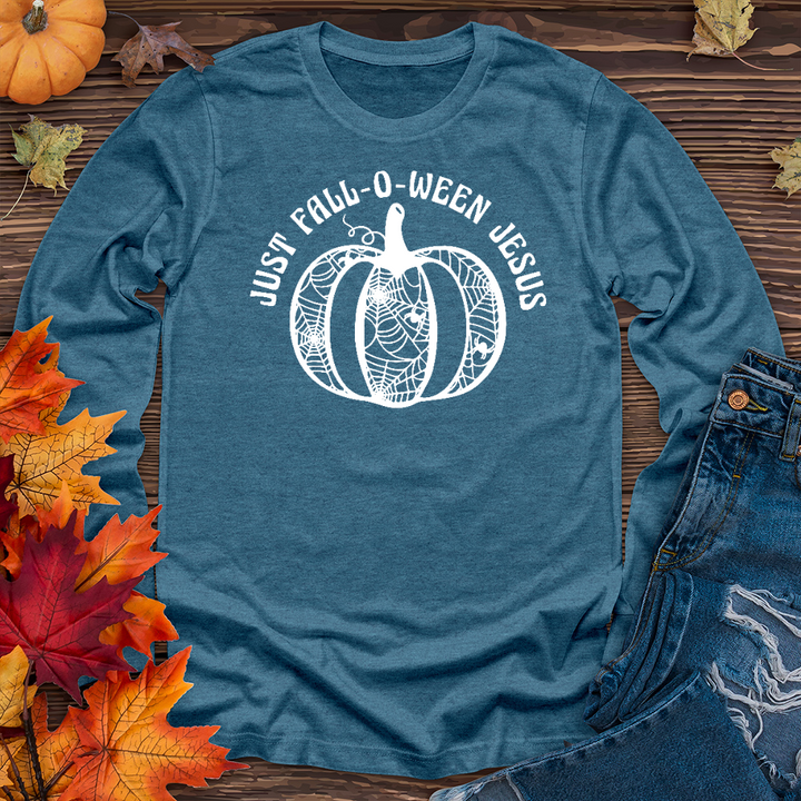 Fall-o-ween Jesus Long Sleeve Tee