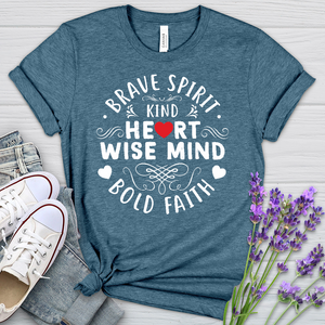 Kind Heart Heathered Tee