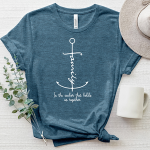 Family Anchor Heathered Tee