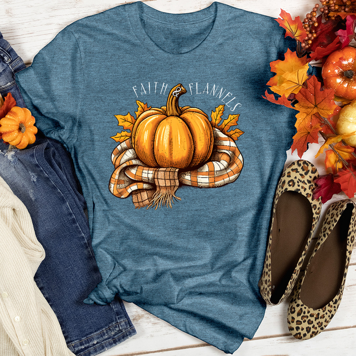Faith & Flannels Heathered Tee