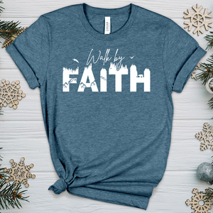 Walk by Faith Wilderness 02 Heathered Tee