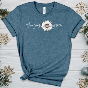 Amazing Grace V5 Heathered Tee