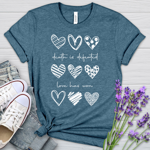 Love Has Won Heathered Tee