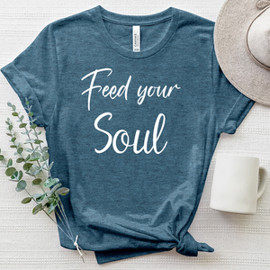 Feed Your Soul Heathered Tee