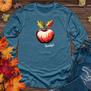 Vintage Canadian Maple Apple Long Sleeve Tee