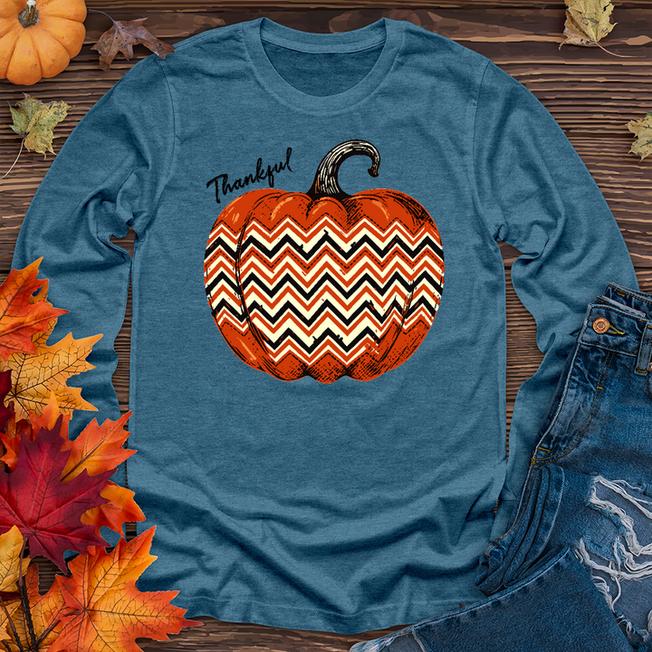 Thankful Pumpkin Love Long Sleeve Tee