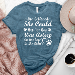 She Believed She Could Heathered Tee