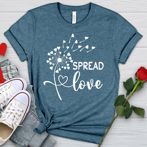 Spread Love Heathered Tee