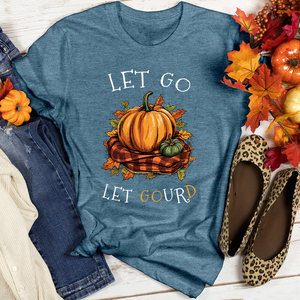 Let Go Let Gourd Heathered Tee