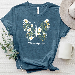 Daisy Butterfly Heathered Tee