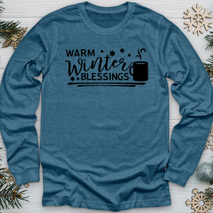 Warm Winter Blessings Long Sleeve Tee