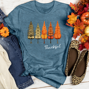 Vintage Seasonal Trio Pine Trees Heathered Tee