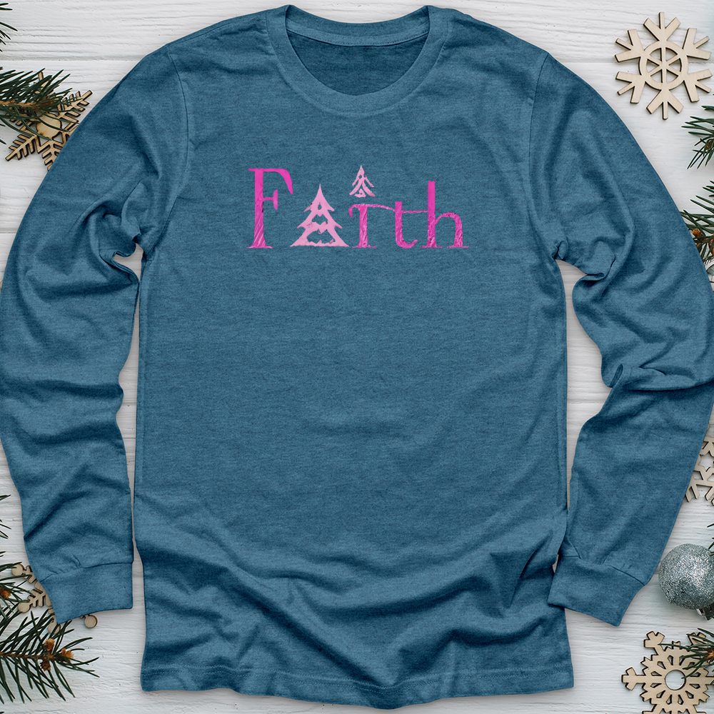 Faith Tree Long Sleeve Tee
