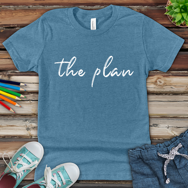 The Plan Youth Heathered Tee